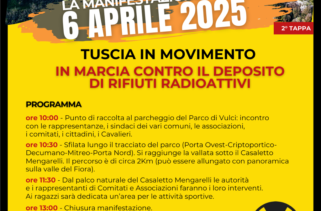 Deposito rifiuti radioattivi: i sindaci della Tuscia chiamano a raccolta al Parco Archeologico di Vulci