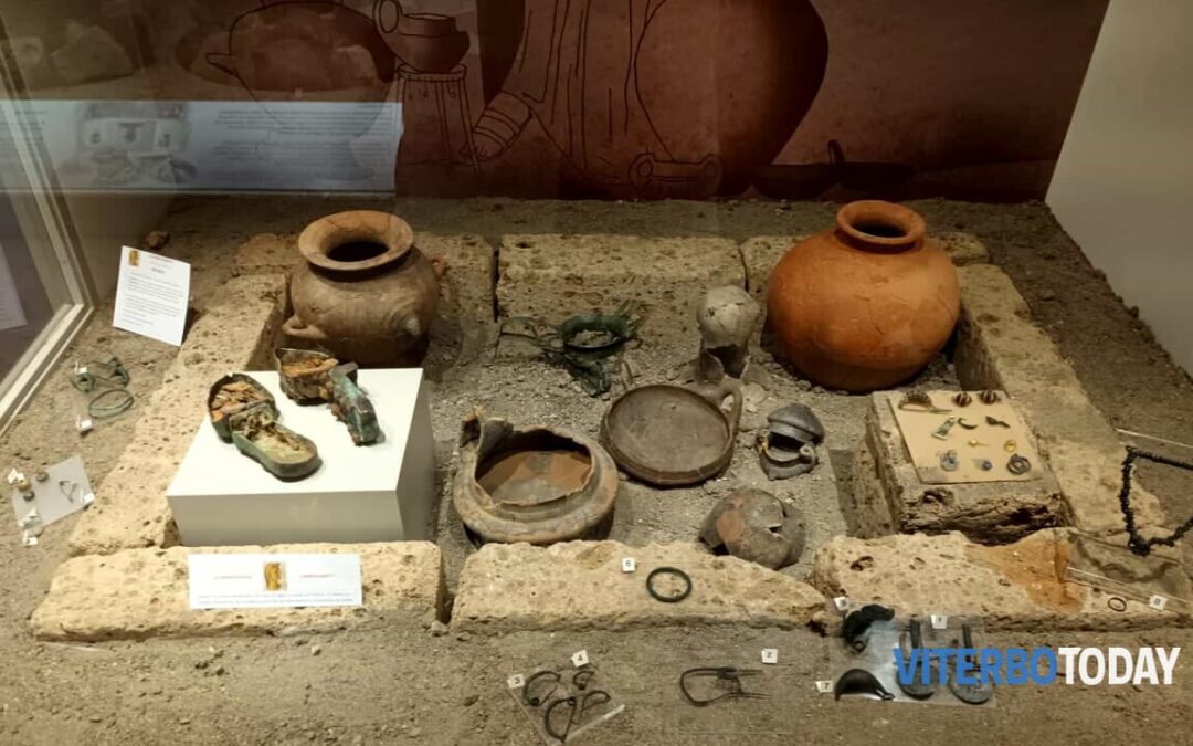 I reperti archeologici della donna etrusca in mostra oggi a Vulci