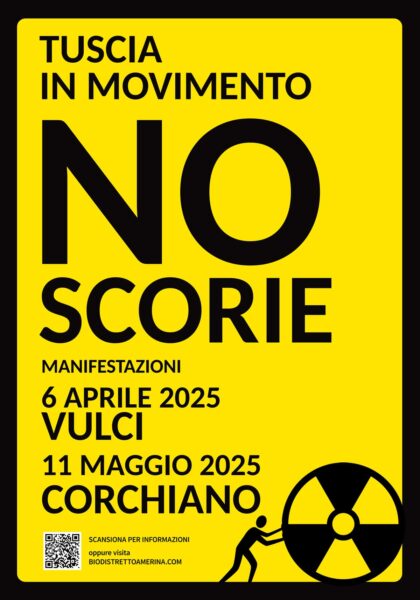 Da Vulci a Corchiano una grande opposizione alle scorie nucleari