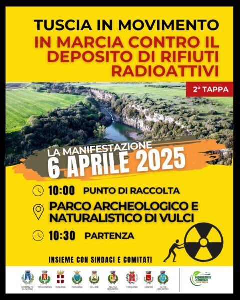 “Tuscia in Movimento”, a Tarquinia un incontro per preparare la mobilitazione del 6 aprile a Vulci
