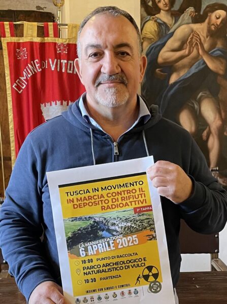 No al deposito di rifiuti radioattivi: comune di Vitorchiano presente a Vulci