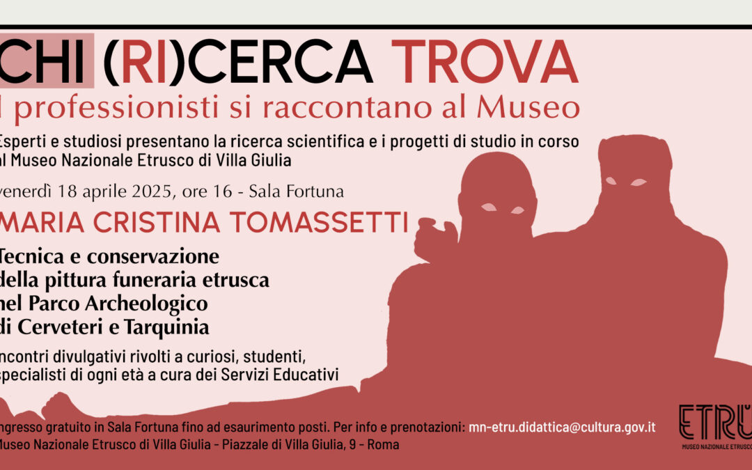 Tarquinia: continua il ciclo Chi (ri)cerca trova, focus sulla pittura murale