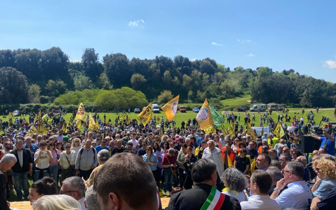 Viterbo, la rivolta dei comitati: no al deposito delle scorie nucleari