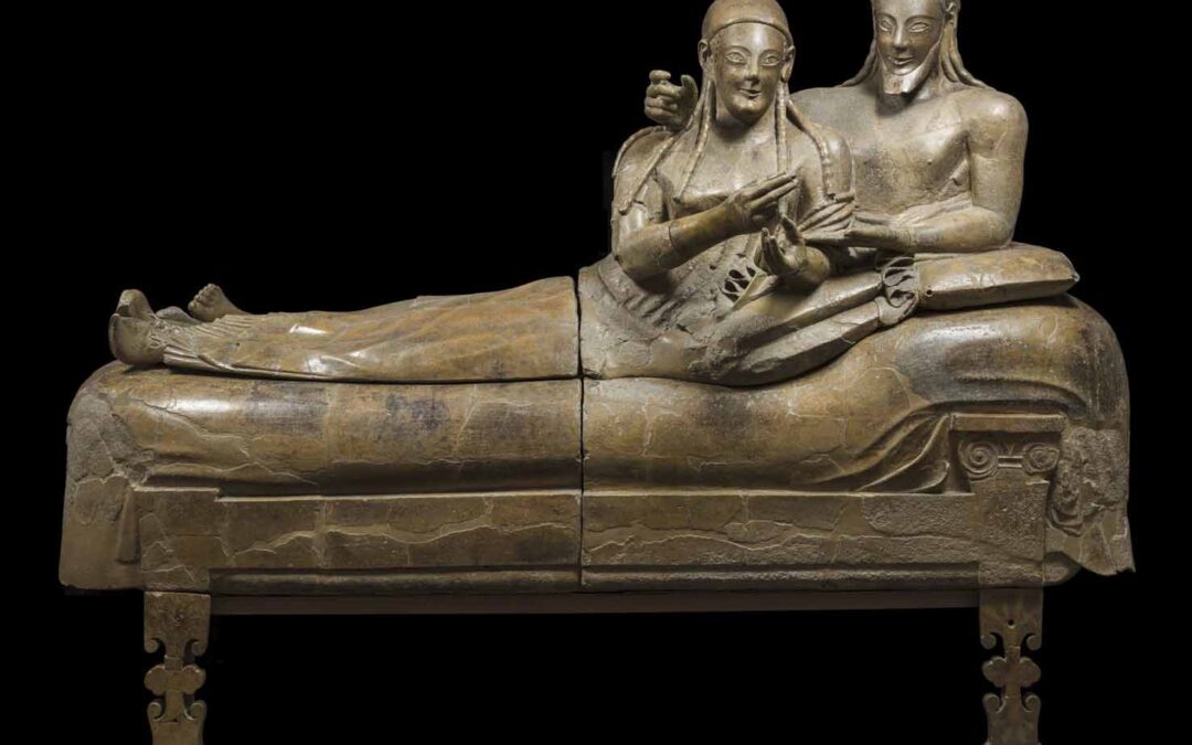 Al via il restauro del Sarcofago degli Sposi di Villa Giulia