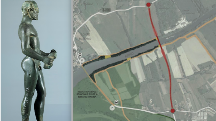 In Toscana i comuni chiedono di porre le ‘loro’ statue etrusche sulle rotatorie. Dopo Rigutino arriva Quarata