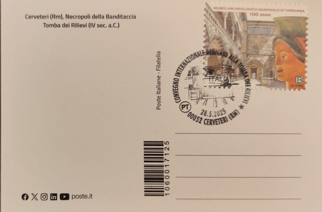 Cerveteri: un annullo filatelico legato alla Tomba dei rilievi