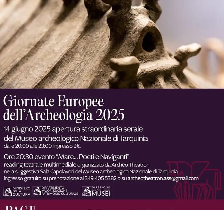 Il ricco programma delle Giornate europee dell’archeologia