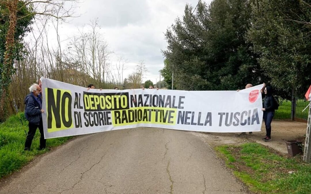 Il 6 aprile tutti a Vulci per dire no al Deposito nazionale dei rifiuti radioattivi