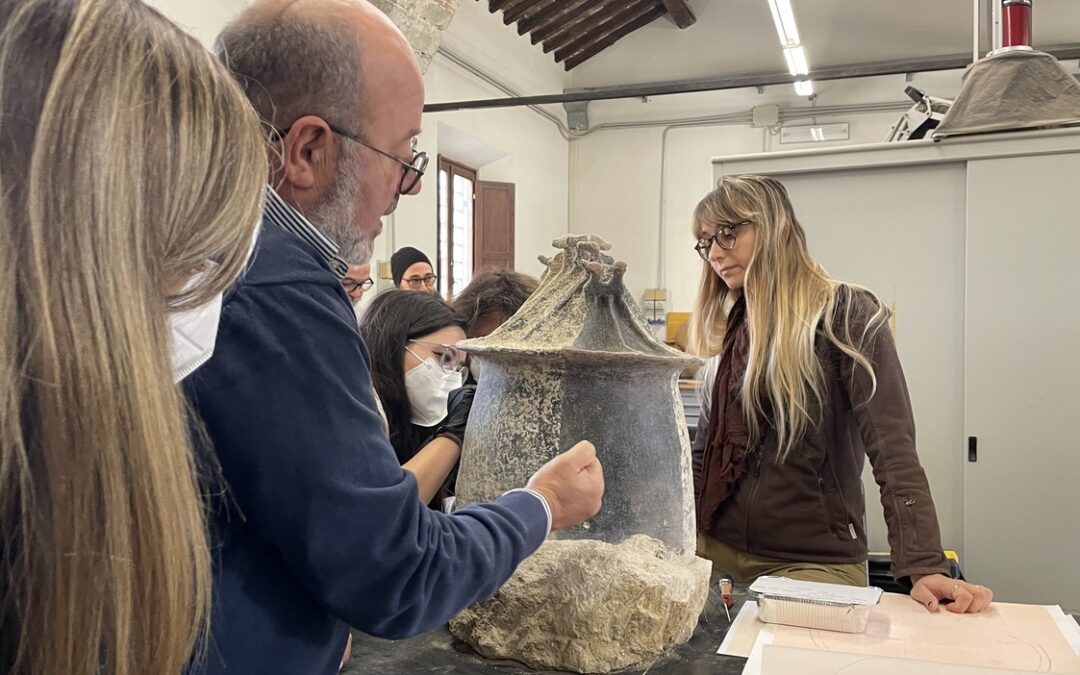 «Resti di un individuo della prima aristocrazia vulcente»