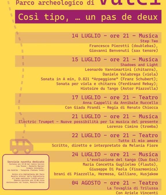 Così tipo, … un pas de deux a Montalto di Castro