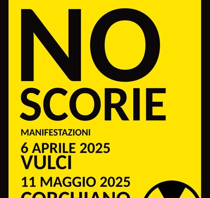 tutta la Tuscia si mobilita contro le scorie nucleari