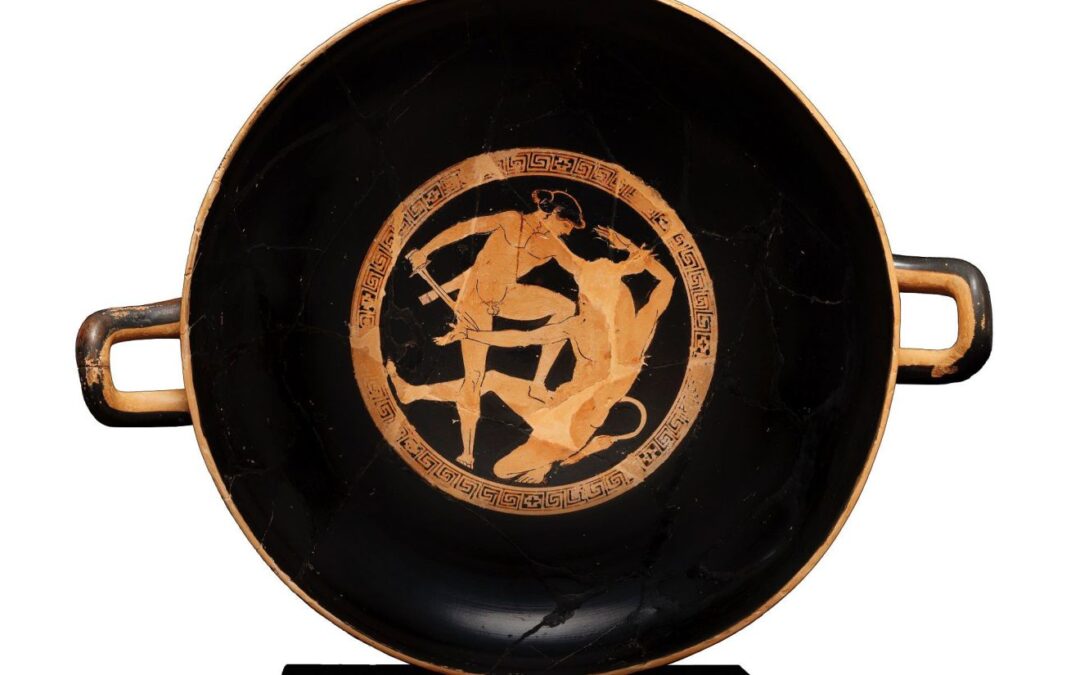 Per i ‘ritorni simbolici’ in mostra a Sarteano la kylix di Kleophrades