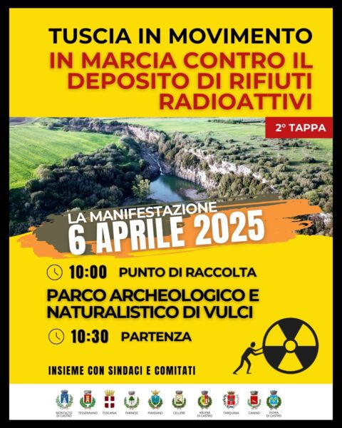 Il 6 aprile manifestazione a Vulci, un appello a tutti per difendere la Tuscia