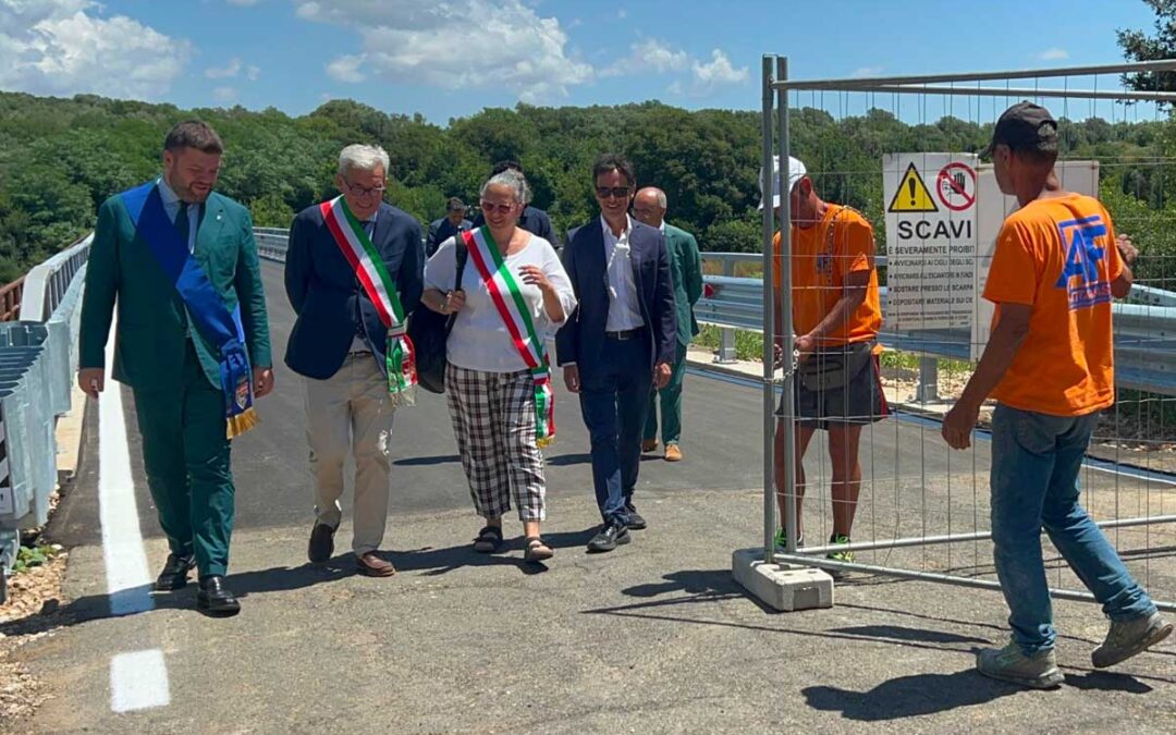 Riaperto il ponte dell’Abbadia: ripristinata la viabilità tra Canino e Montalto