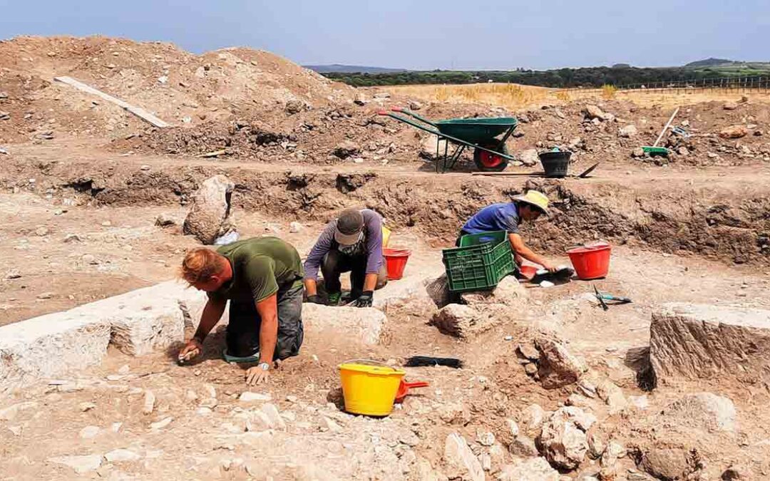 Vulci, durante i recenti scavi è venuto alla luce un tempio eccezionale
