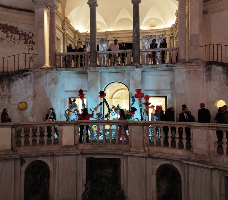 Keita Miyazaki al Museo Nazionale Etrusco di Villa Giulia