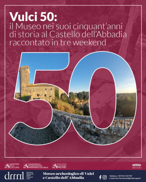 Vulci 50, cinquant’anni del Museo archeologico in tre weekend