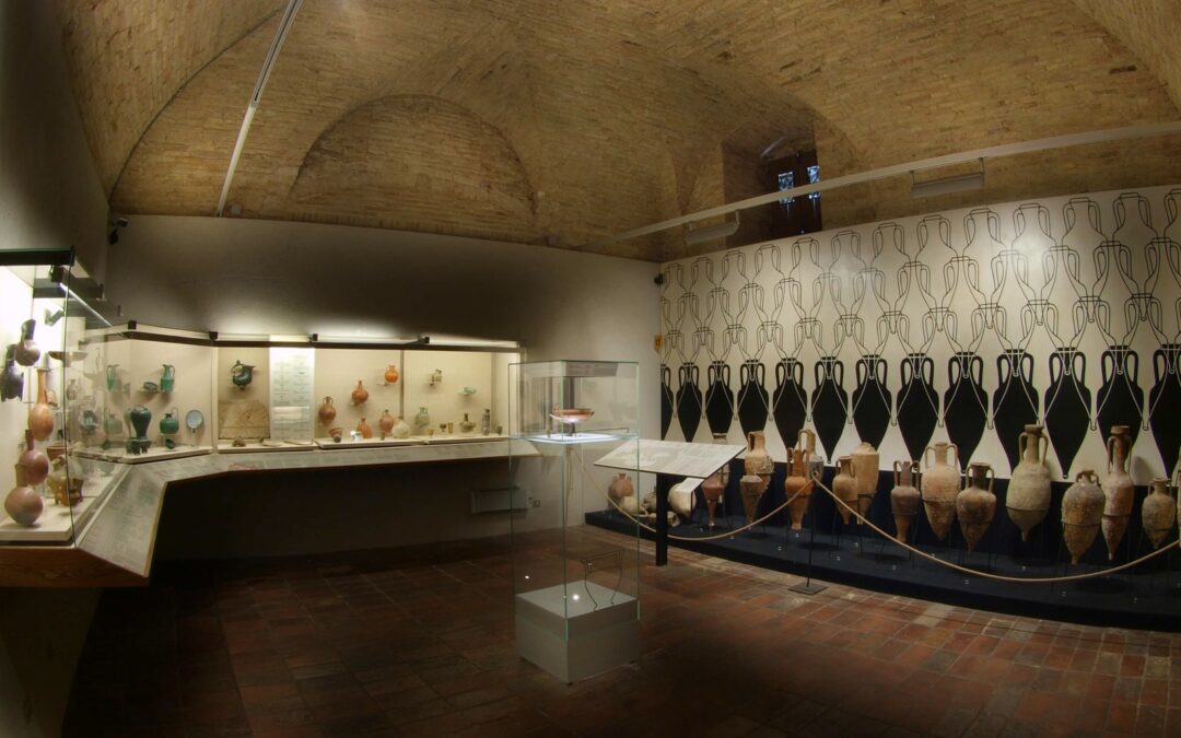 Al MUVIT di Torgiano (il Museo del vino) i reperti della Tomba 58 di Vulci