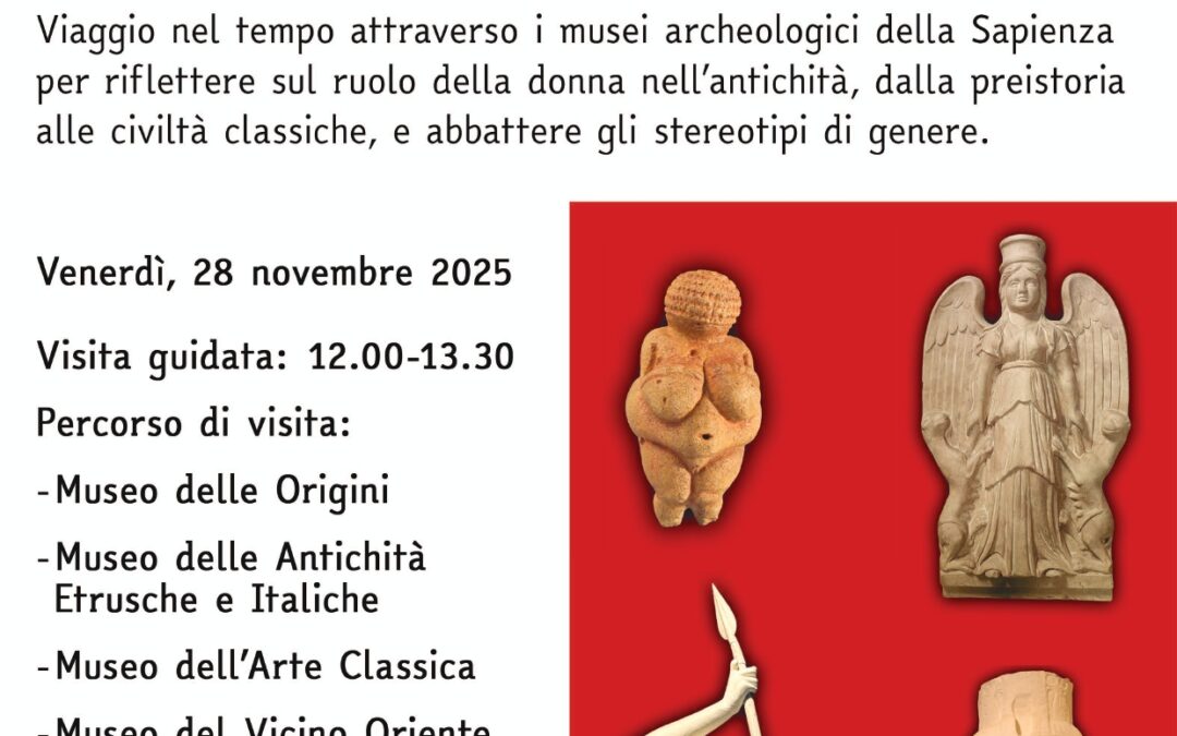 Oltre i confini di genere: un viaggio nella storia delle donne attraverso i musei Sapienza