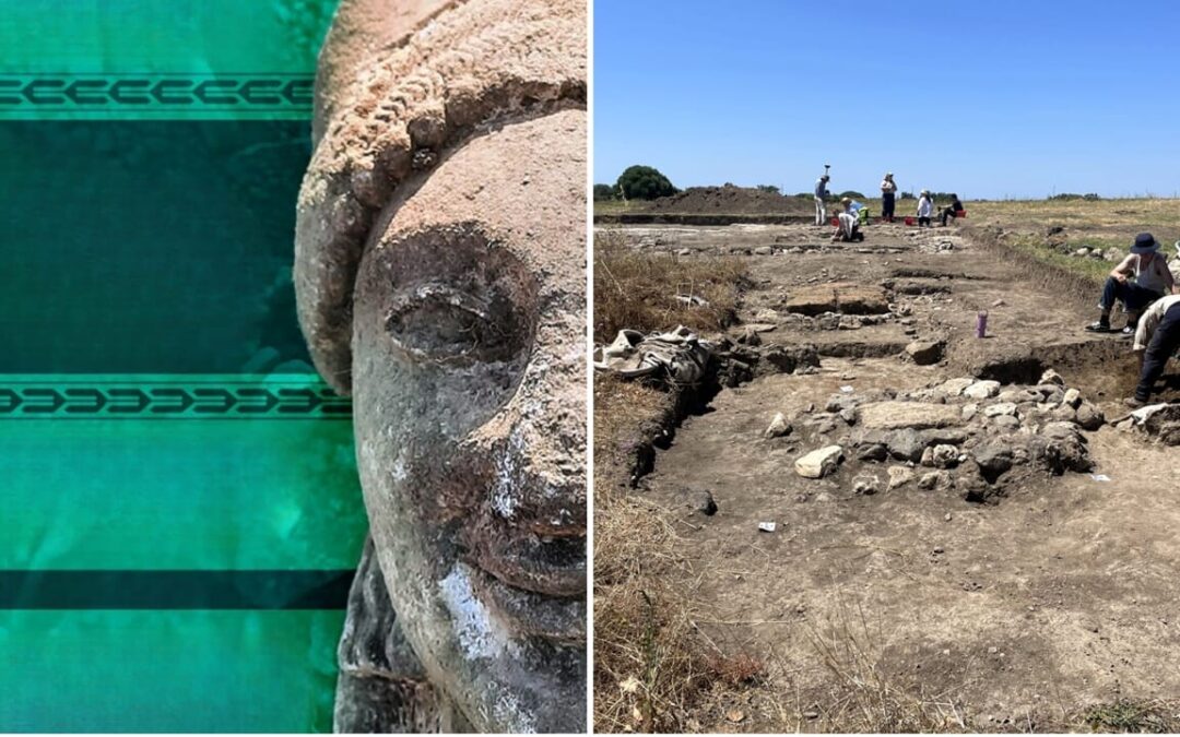 venuta alla luce una testa di kore, raro capolavoro fuori dalla Grecia