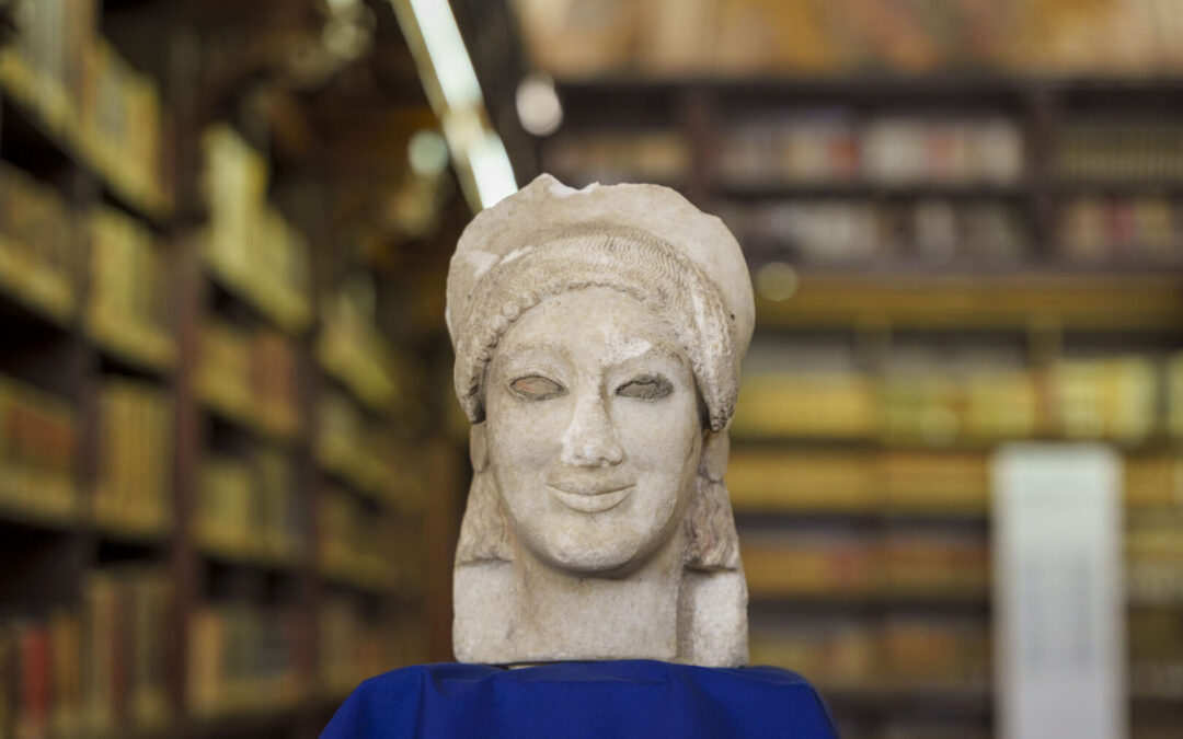 Ritrovata a Vulci una testa marmorea di Kore