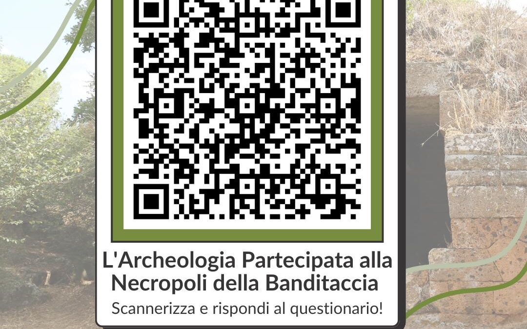 un QR code per raccogliere le memorie di chi e’ passato per la Banditaccia