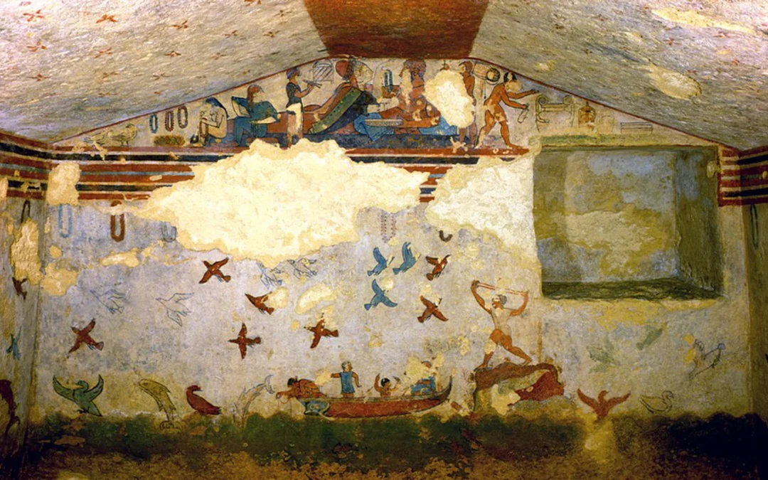 Matilde Marzullo e lo spazio sacro nelle tombe dipinte di Tarquinia