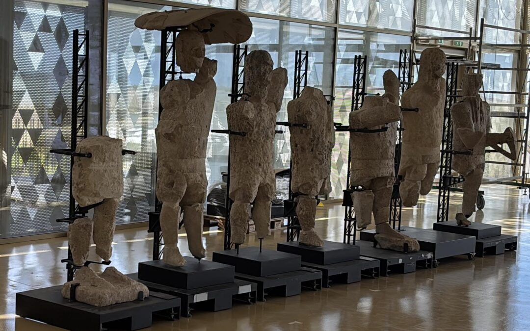 Riuniti per la prima volta dal 1974 a Cabras i 25 Giganti di Monte Pram’a