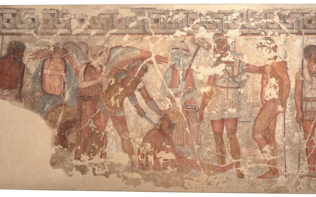 il capolavoro della pittura etrusca appena acquistata dallo Stato