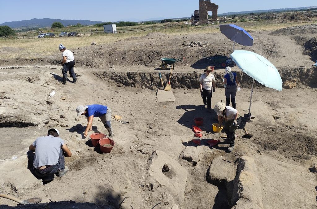 Nel cuore etrusco di Vulci riaffiora un teatro romano da mille spettatori