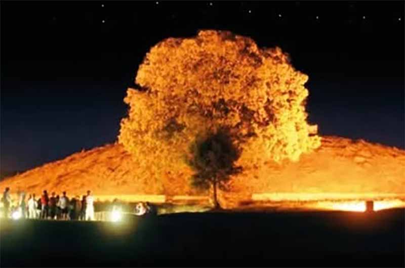 Il cielo degli Antichi visto dalla Cuccumella di Vulci
