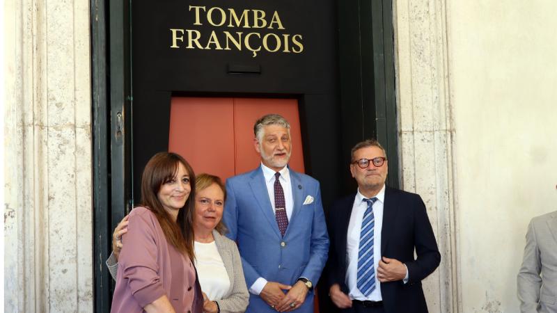 Torna alla luce la Tomba François: i dipinti di Vulci esposti al Museo Nazionale Etrusco di Villa Giulia dopo più di un secolo di attesa