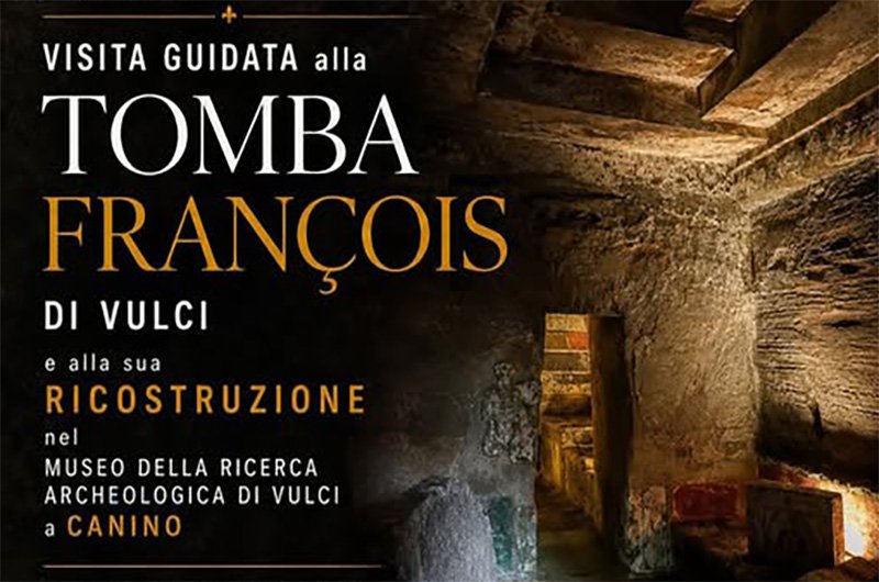 Visita guidata alla Tomba di François a Vulci e al Museo della Ricerca Archeologica di Vulci e Canino – TusciaUp