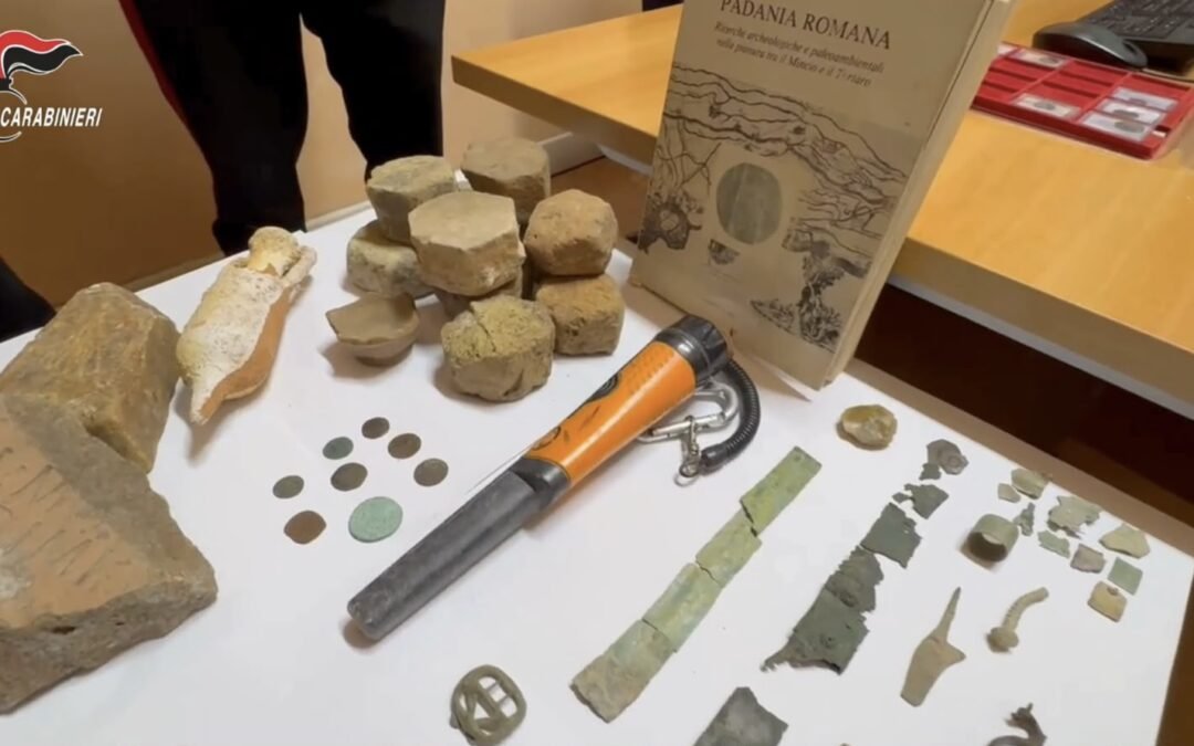 Operazione Eridanos: oltre mille reperti archeologici recuperati tra Veneto e Lombardia